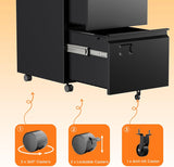 Transform Your Space with Our Mobile File Cabinet: Stylish Storage for Home & Office - Nook & Nest