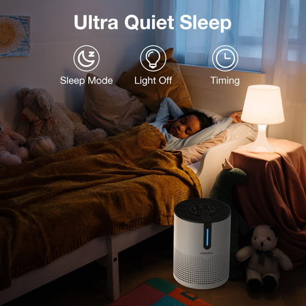Experience Pure Air Anytime with the MOOKA Air Purifier for Home - Nook & Nest