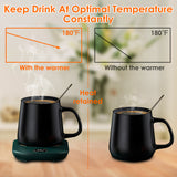 Keep Your Beverage Perfectly Warm: Electric Coffee Mug Warmer for Every Desk - Nook & Nest