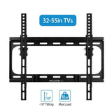Tilt Dual-Arm TV Wall Mount – 32–55 in, VESA 400×400, Black - Nook & Nest