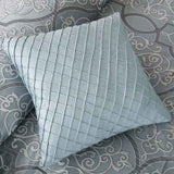 California King Comforter Set - 12-Piece Blue Bedding Collection - Nook & Nest