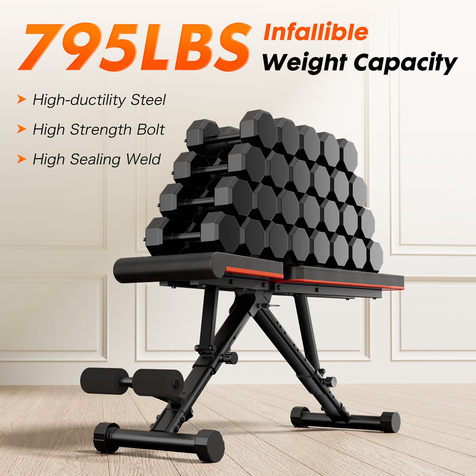 Transform Your Workouts with the Adjustable Fitness Bench for Home - Nook & Nest