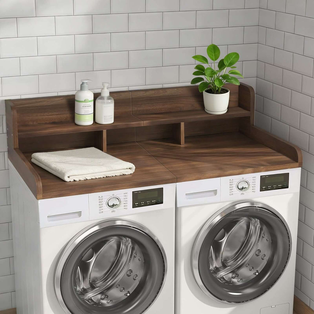 Stylish Washer Dryer Countertop Organizer - Elevate Your Laundry Experience - Nook & Nest