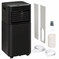 Black 8, 000 BTU Portable Air Conditioner, 3-in-1 - Nook & Nest