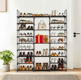 9-Tier Shoe Rack Organizer – Holds 55 Pairs, Space-Efficient Vertical - Nook & Nest