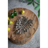 Gold Monstera Leaf Wall Decor – 18.9x13.4 Inch