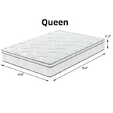 12-Inch Hybrid Queen Mattress, Cooling Gel Foam & Pocket Coils - Nook & Nest