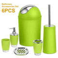 Elevate Your Decor with Our Coordinated Bathroom Accessory Set - 6-Piece Collection - Nook & Nest