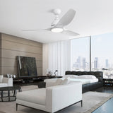 Plastic Ceiling Fans, 52 Inch with Light - Nook & Nest