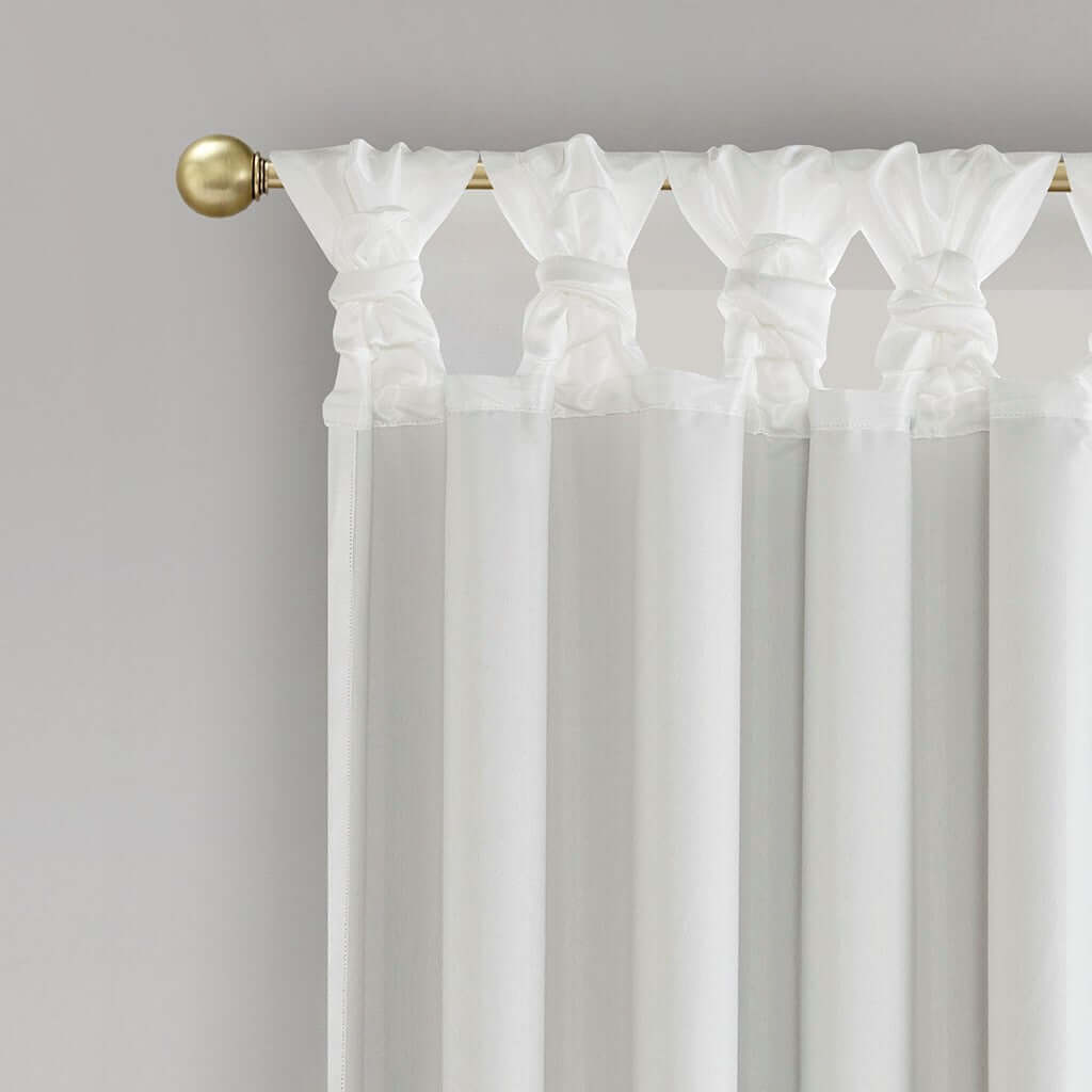 Total Blackout Curtain Panel White – Transform Your Space with Total Darkness - Nook & Nest