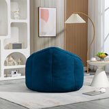 Bedding Bean Bag Sofa Chair High Pressure Foam Bean Bag Chair Material With Padded Foam Padding Compressed Bean Bag With Footrest - Nook & Nest