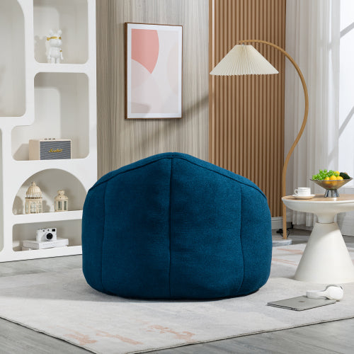 Bedding Bean Bag Sofa Chair High Pressure Foam Bean Bag Chair Material With Padded Foam Padding Compressed Bean Bag With Footrest - Nook & Nest