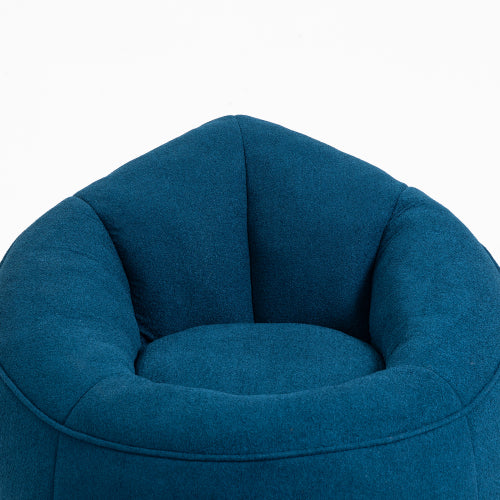 Bedding Bean Bag Sofa Chair High Pressure Foam Bean Bag Chair Material With Padded Foam Padding Compressed Bean Bag With Footrest - Nook & Nest