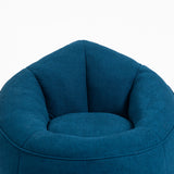 Bedding Bean Bag Sofa Chair High Pressure Foam Bean Bag Chair Material With Padded Foam Padding Compressed Bean Bag With Footrest - Nook & Nest