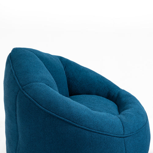 Bedding Bean Bag Sofa Chair High Pressure Foam Bean Bag Chair Material With Padded Foam Padding Compressed Bean Bag With Footrest - Nook & Nest
