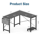Elevate Your Productivity with Our L-Shaped Computer Desk for Home Office - Nook & Nest