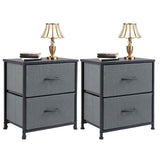 5-Drawer Dresser – Metal Frame and Wood Top