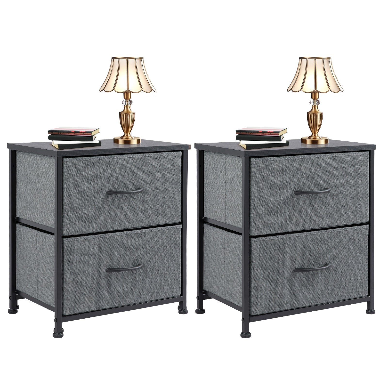 5-Drawer Dresser Chest, Metal Frame And Wood Top - Nook & Nest
