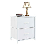 5-Drawer Dresser – Metal Frame and Wood Top