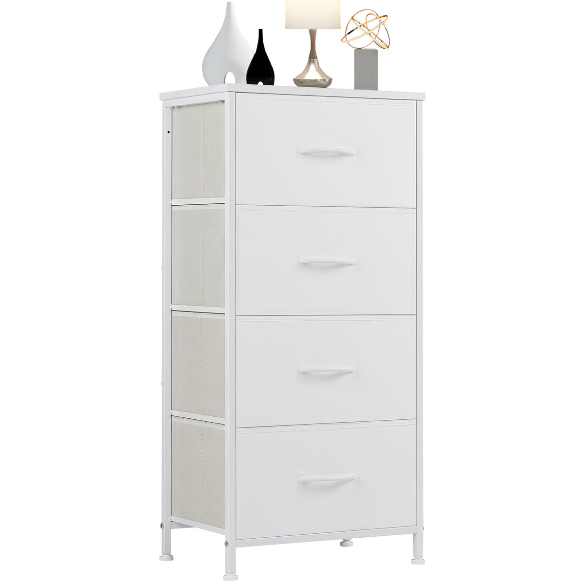 5-Drawer Dresser Chest, Metal Frame And Wood Top - Nook & Nest