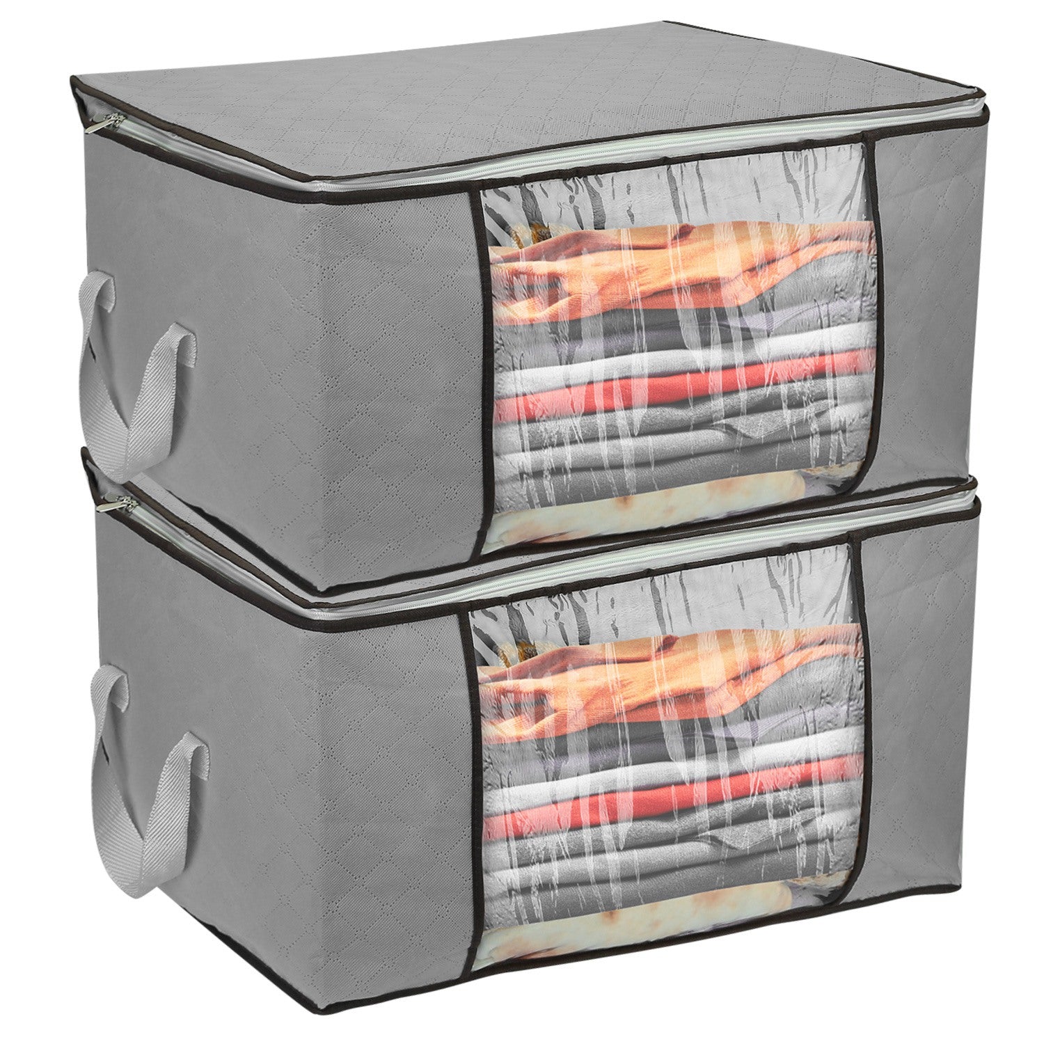 Effortless Organization with Large Capacity Clothes Storage Bags - 90L for All Your Needs - Nook & Nest