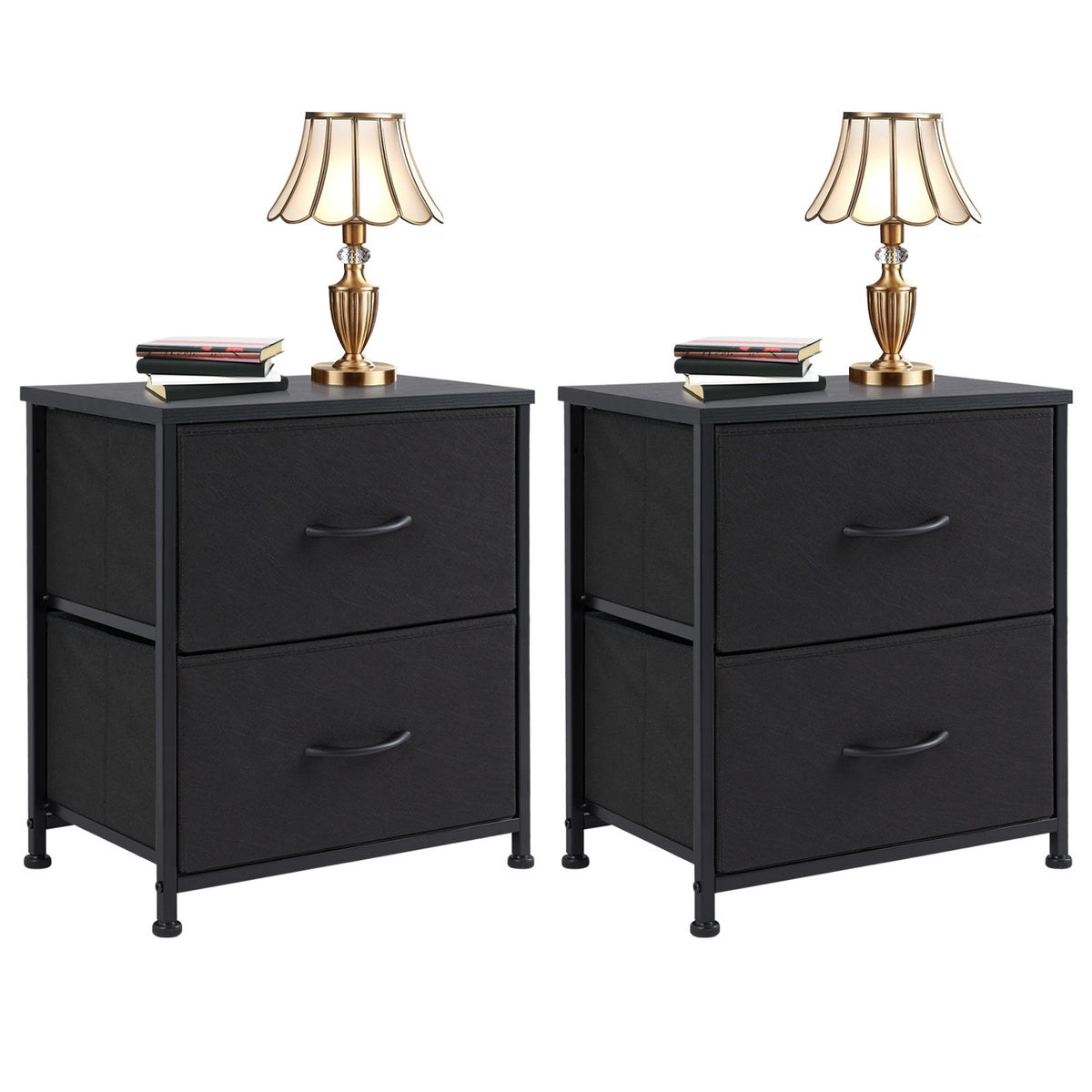 5-Drawer Dresser Chest, Metal Frame And Wood Top - Nook & Nest