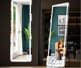 3 Color Lighting Mirror With LED Lights - Nook & Nest
