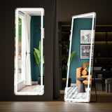 3 Color Lighting Mirror With LED Lights - Nook & Nest