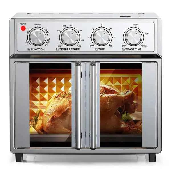 Transform Your Cooking with the Air Fryer Toaster Oven Combo - 26L Convection French Door - Nook & Nest