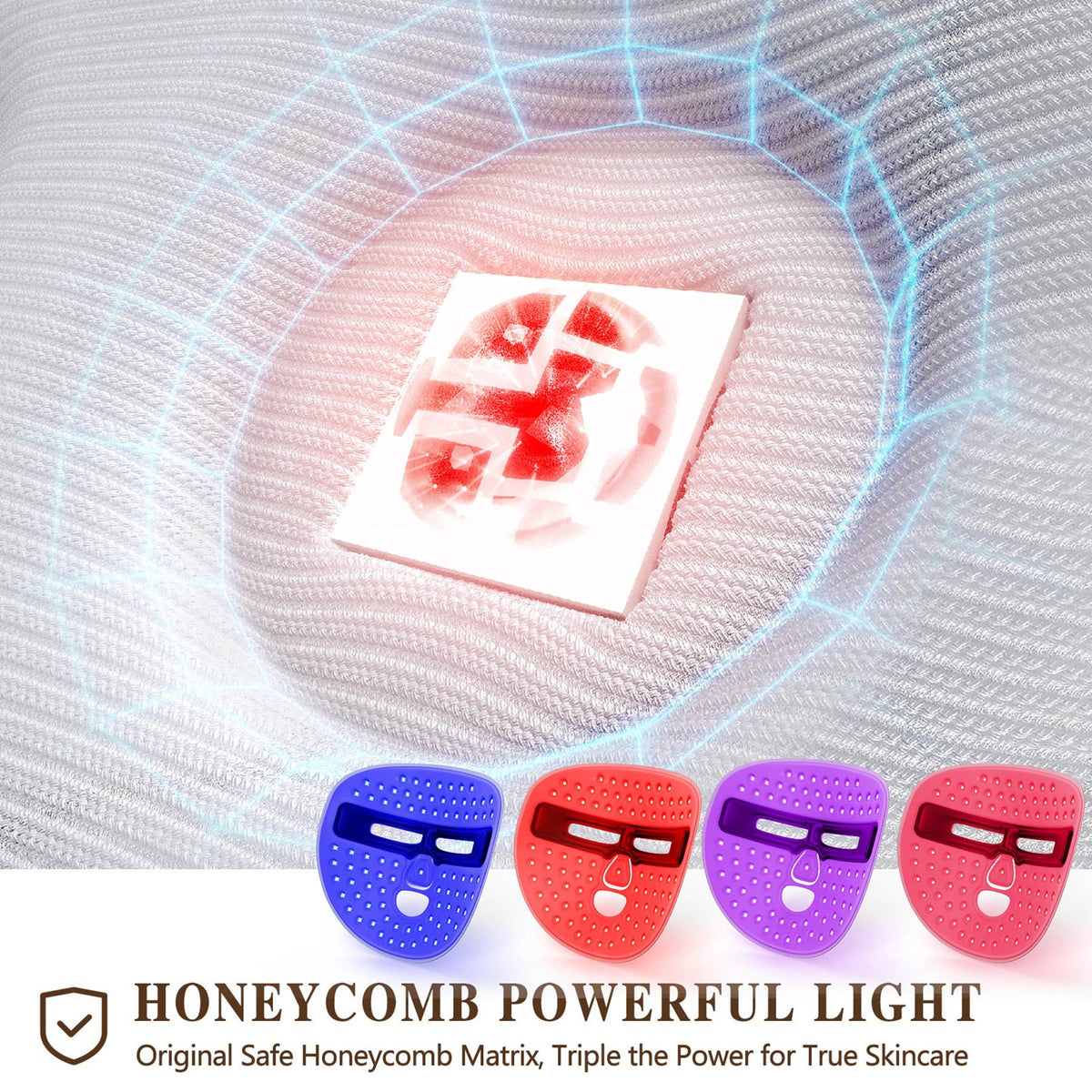 Revitalize Your Skin with Our LED Face Mask for Skin Care - Red Light Therapy at Home - Nook & Nest