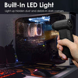 Cordless Electric Air Duster with LED Light - Nook & Nest