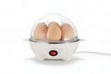 Electric Egg Cooker – 7-Egg Capacity, Auto Shut-Off, Boil & Steam - Nook & Nest