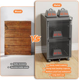 Transform Your Space with Our Mobile File Cabinet: Stylish Storage for Home & Office - Nook & Nest