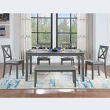 Elevate Your Dining Experience with Our 6 Piece Kitchen Dining Set - Nook & Nest