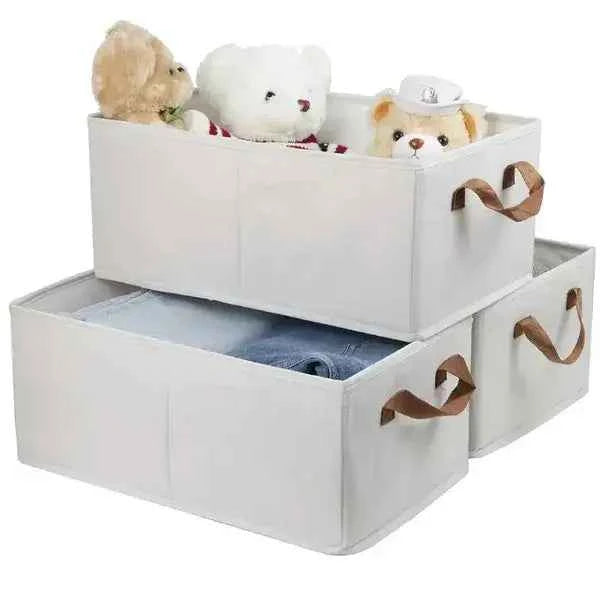Foldable Clothes Storage Box with Window – Perfectly Organize Your Space with Style - Nook & Nest