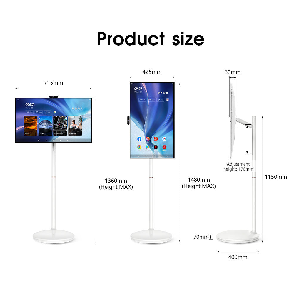 Transform Your Entertainment with the Portable Smart TV with Android OS - 32 Inch 128GB - Nook & Nest