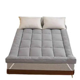 Twin Mattress Topper Pad – Gray, Machine Washable - Nook & Nest