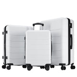 Hard Shell Luggage, 3 PCS Set, Large Capacity Interior - Nook & Nest