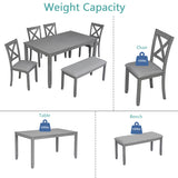 Elevate Your Dining Experience with Our 6 Piece Kitchen Dining Set - Nook & Nest