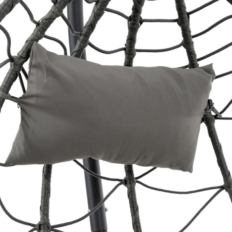 Hanging Egg Chair with Stand - Perfect for Indoor and Outdoor Relaxation - Nook & Nest