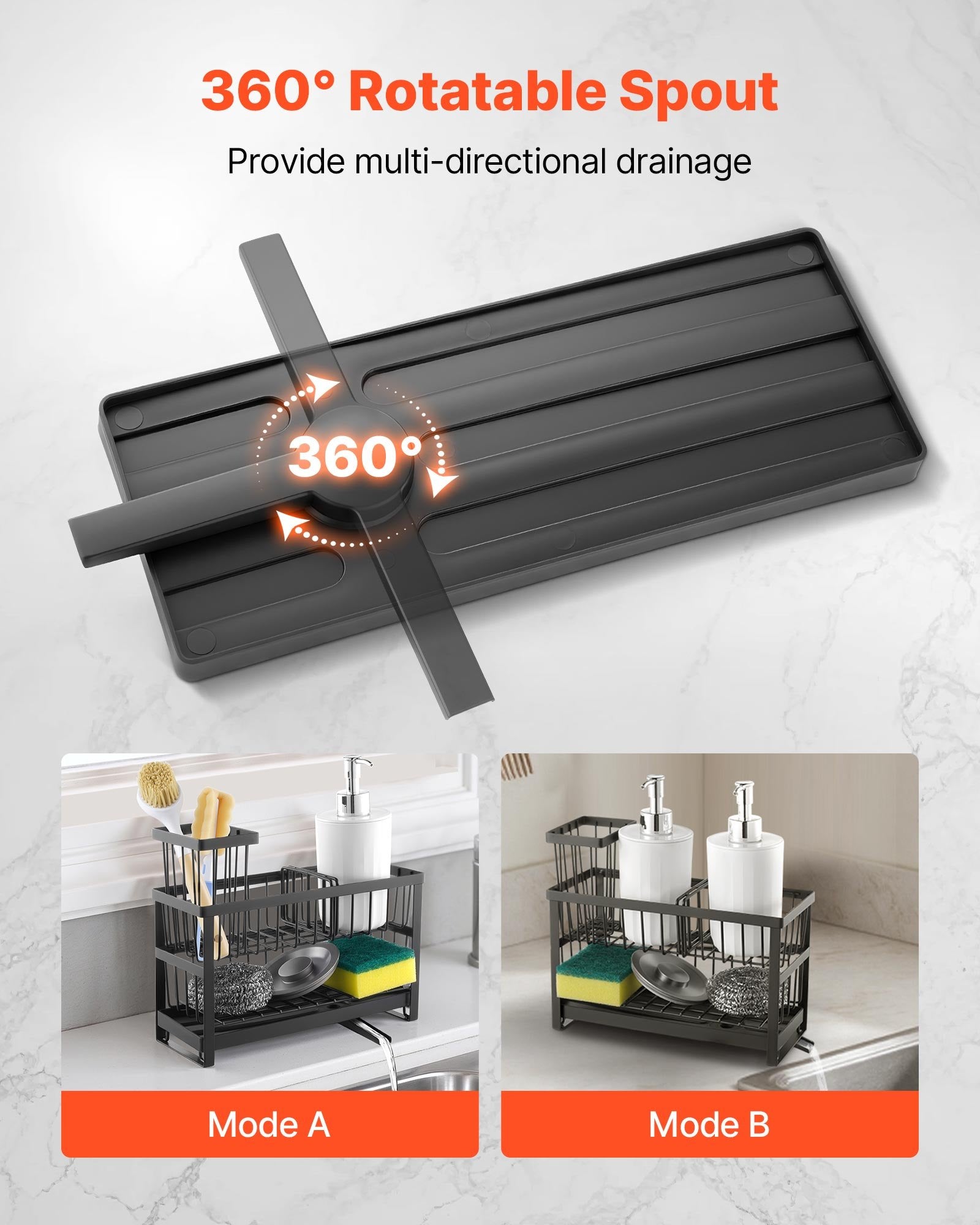 Elevate Your Space with Our Kitchen Sink Caddy Organizer - Nook & Nest