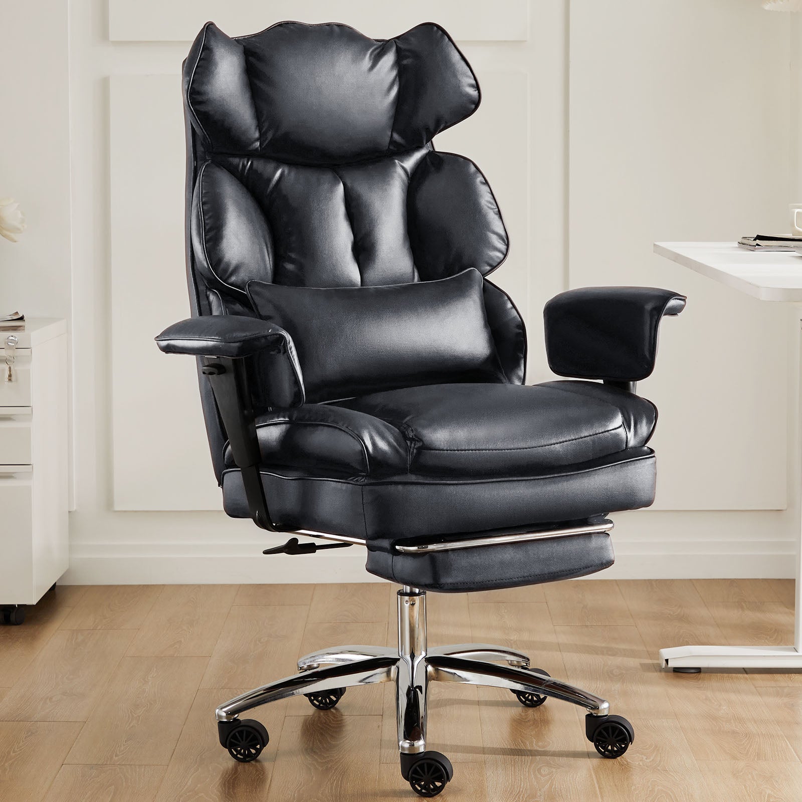 Elevate Your Comfort with Our Ergonomic Home Office Desk and Chair Set - Nook & Nest
