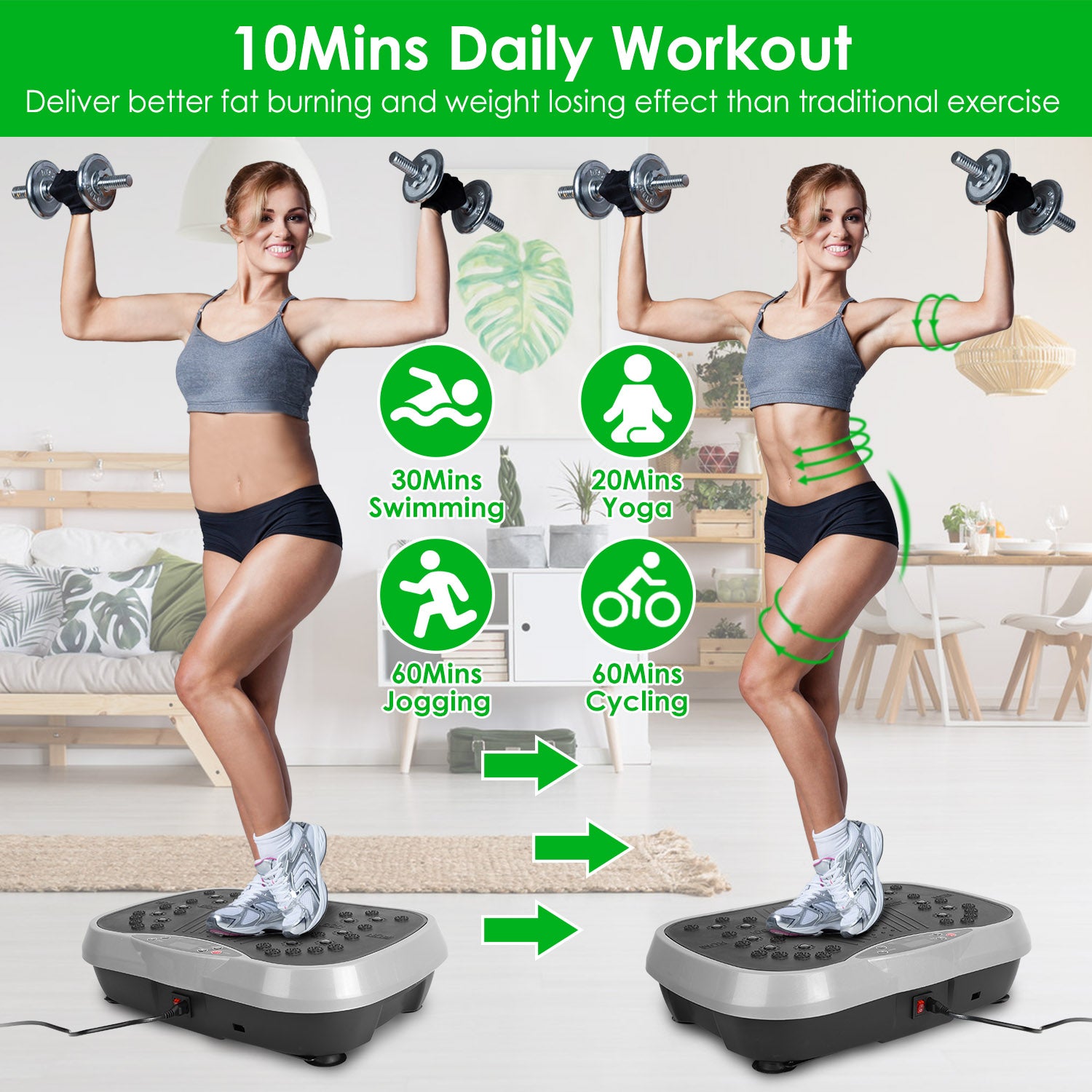 Transform Your Fitness Journey with the Whole Body Vibration Machine - Nook & Nest