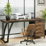 Computer Desk – Compact Workspace with Storage - Nook & Nest
