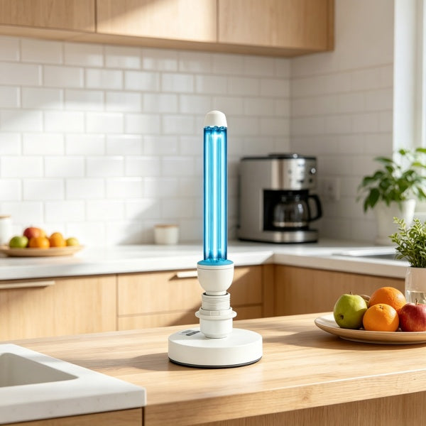 Experience a Cleaner Home with Our Portable UVC Lamp with Ozone Purifier - Nook & Nest