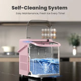 Portable Countertop Ice Maker with 2 Ice Sizes - Nook & Nest
