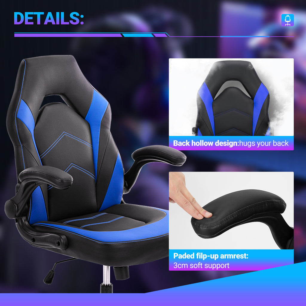 Elevate Your Comfort with Our Ergonomic Gaming Chair - PU Leather Swivel Office Chair - Nook & Nest