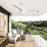 Plastic Ceiling Fans, 52 Inch with Light - Nook & Nest