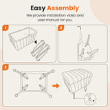 Dressing Stool And Chair With Storage Space - Nook & Nest