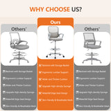 Transform Your Workspace with the Ergonomic Standing Desk Chair - Nook & Nest